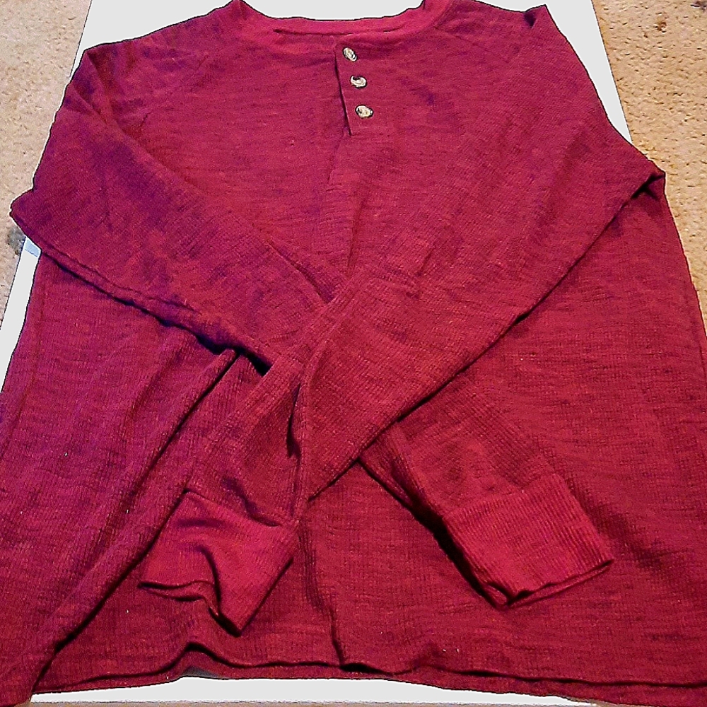 Men's Long Sleeve : Cotton and Polyester